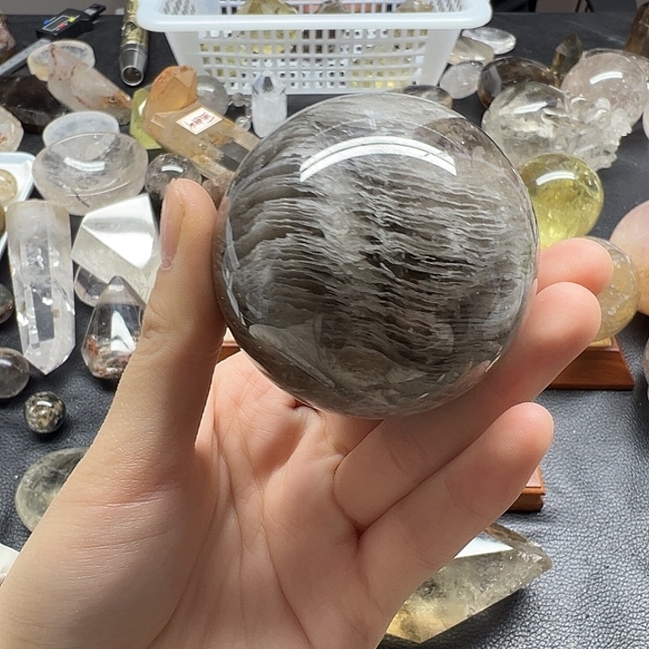 诗***️水晶未镶嵌珠宝半成品360水晶