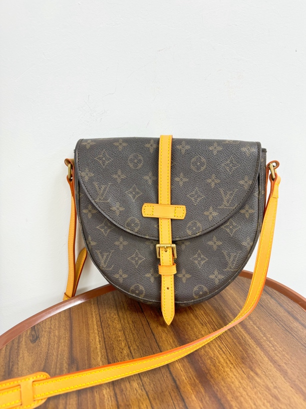 95新 LouisVuitton/路易威登 老花盾牌包斜挎包/秋境 00166