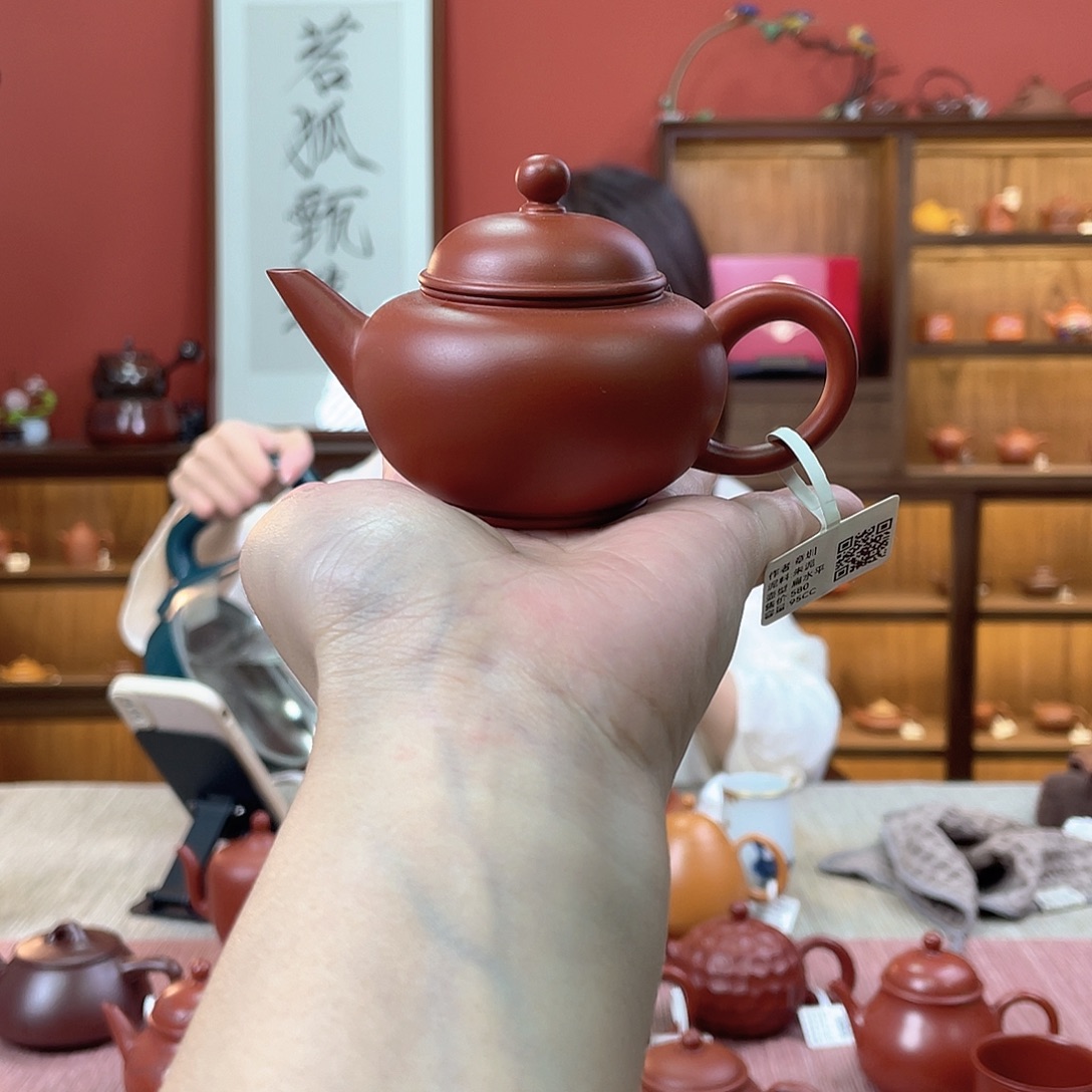 茶壶紫砂潮州全手工手拉壶