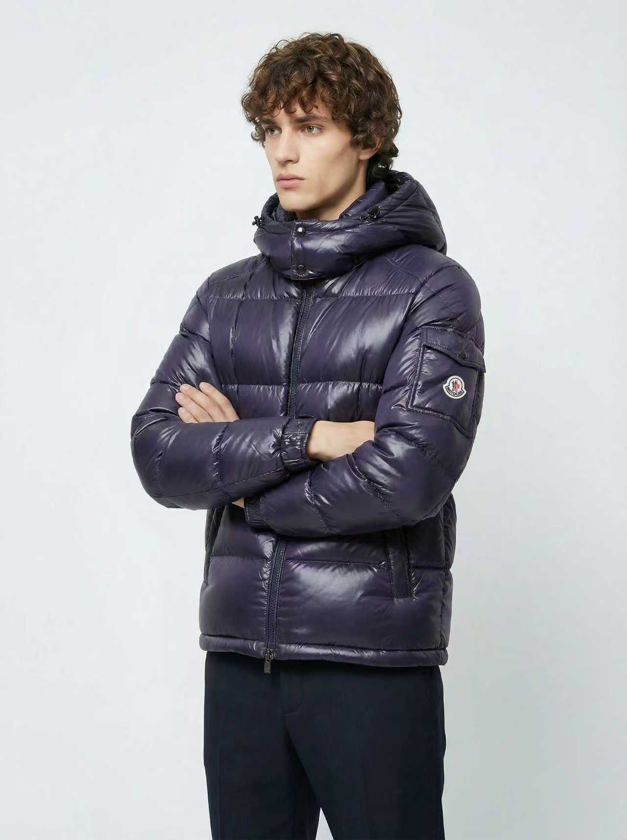 【羽绒服＋打底衫 两件】MK2025新款男士绣标男款羽绒服