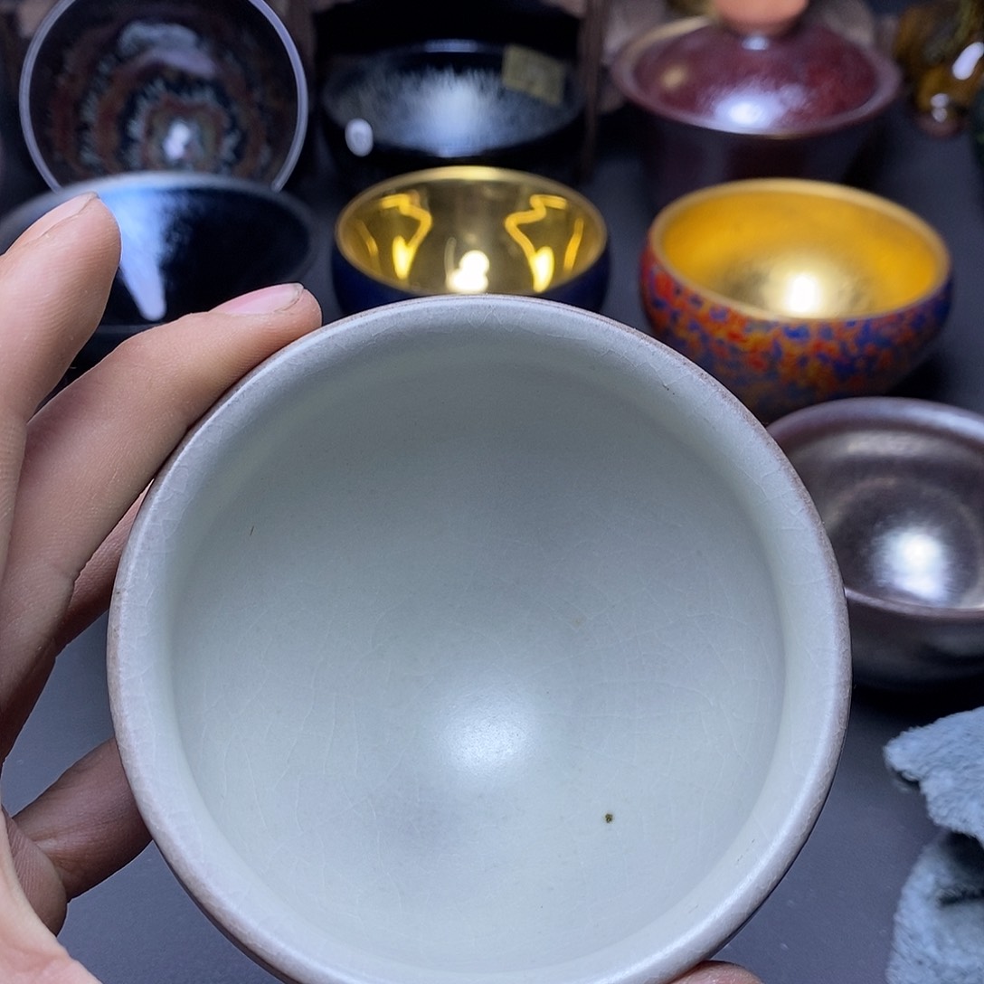 茶盏有瑕介意勿拍377