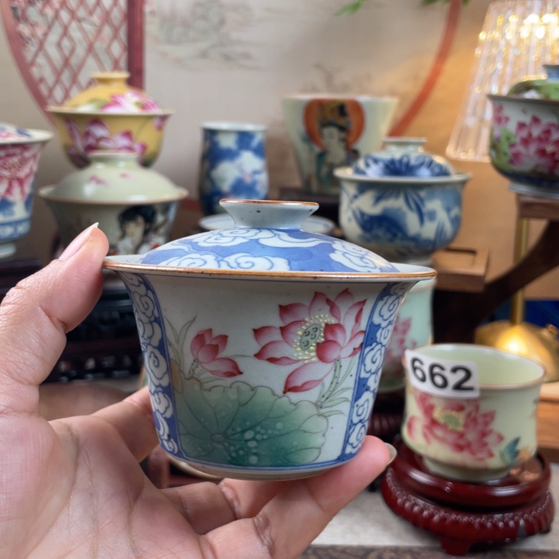 景德镇陶瓷手绘茶具