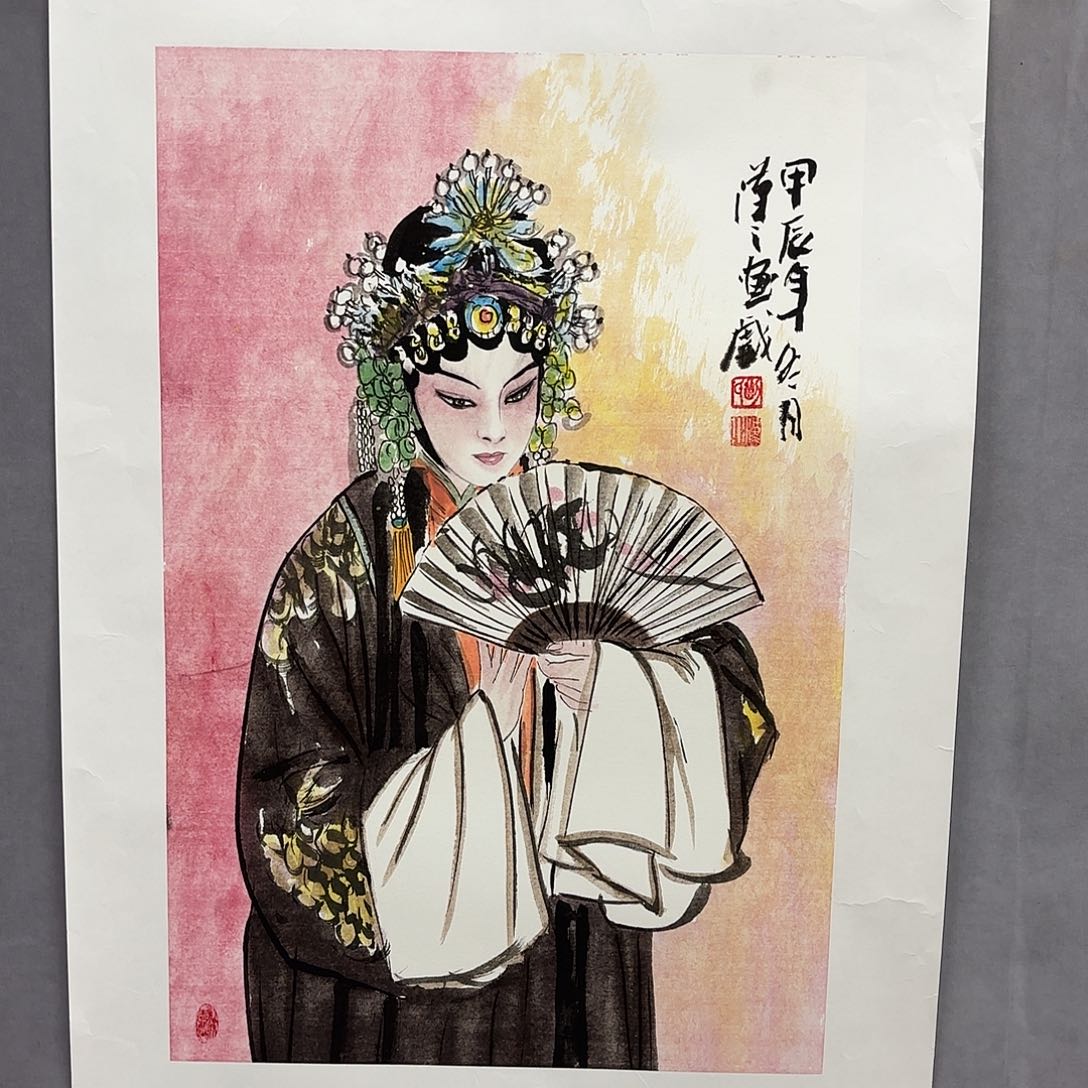 国画亲笔手绘原创