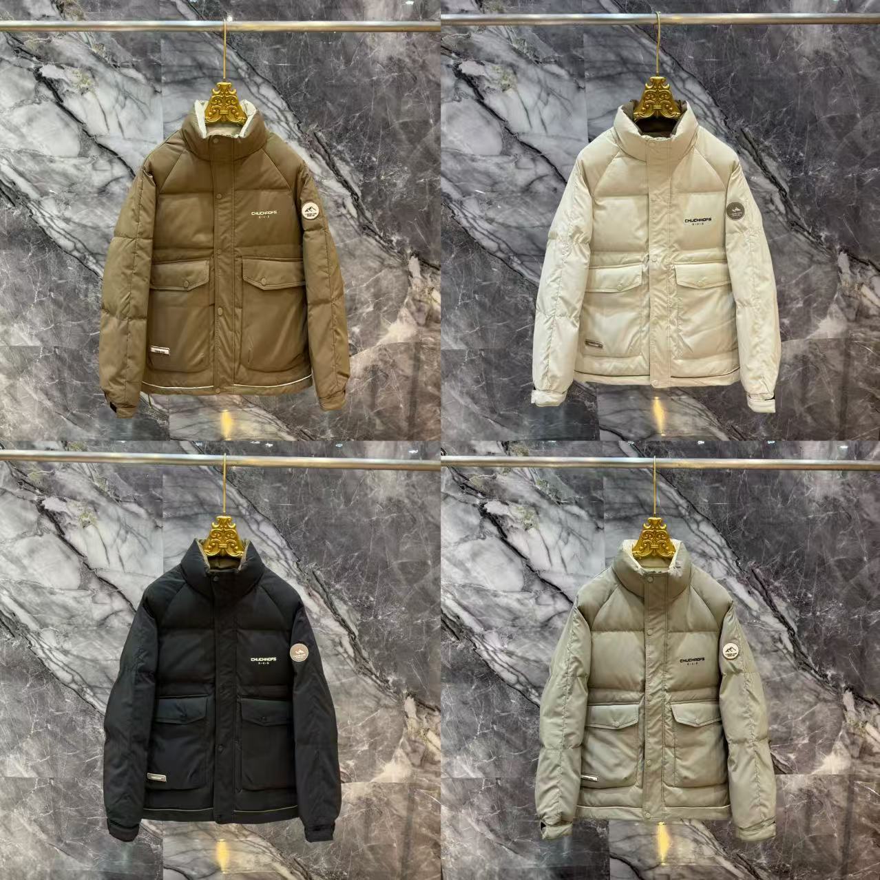 【F】冬季新款潮流百搭加厚防寒服29118【无水洗唛】