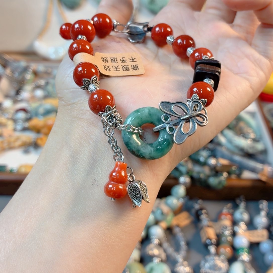 未镶嵌手链翡翠手串随机发