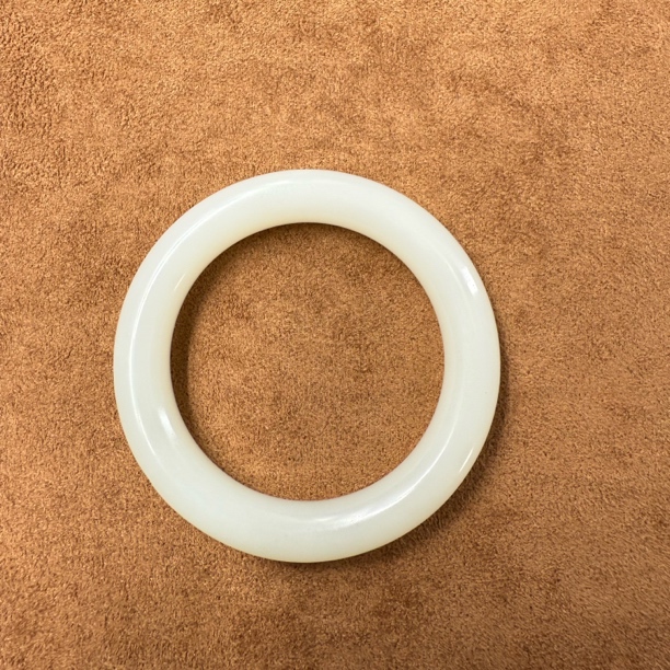 和田玉老熟油糯高油高细玉镯