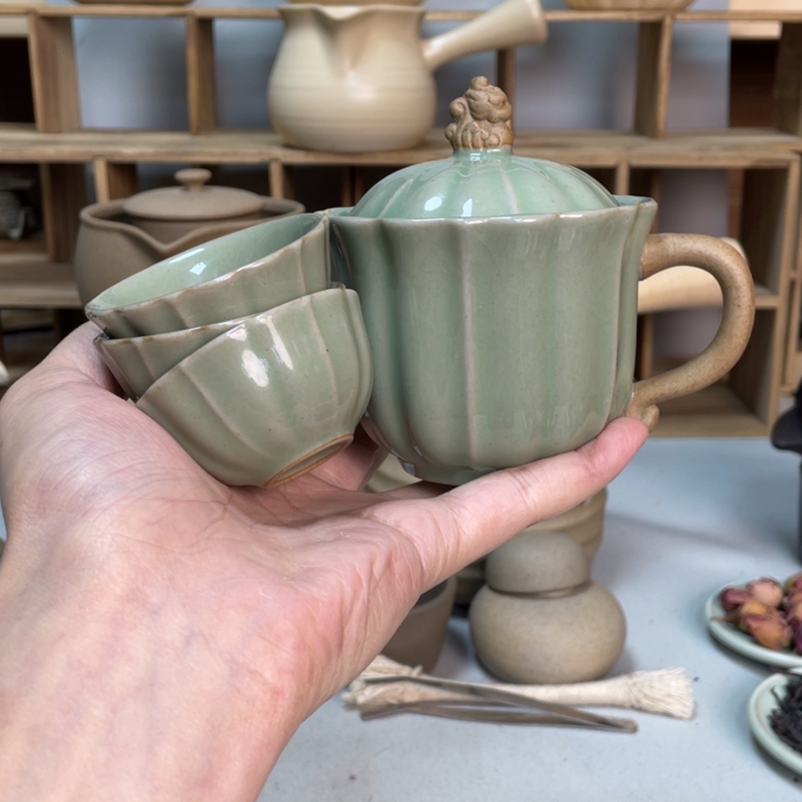 【闪购商品】壶老段烧陶瓷茶器！