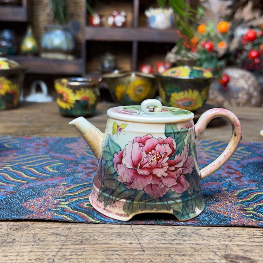 瓷片红**?景德镇刘道标老师