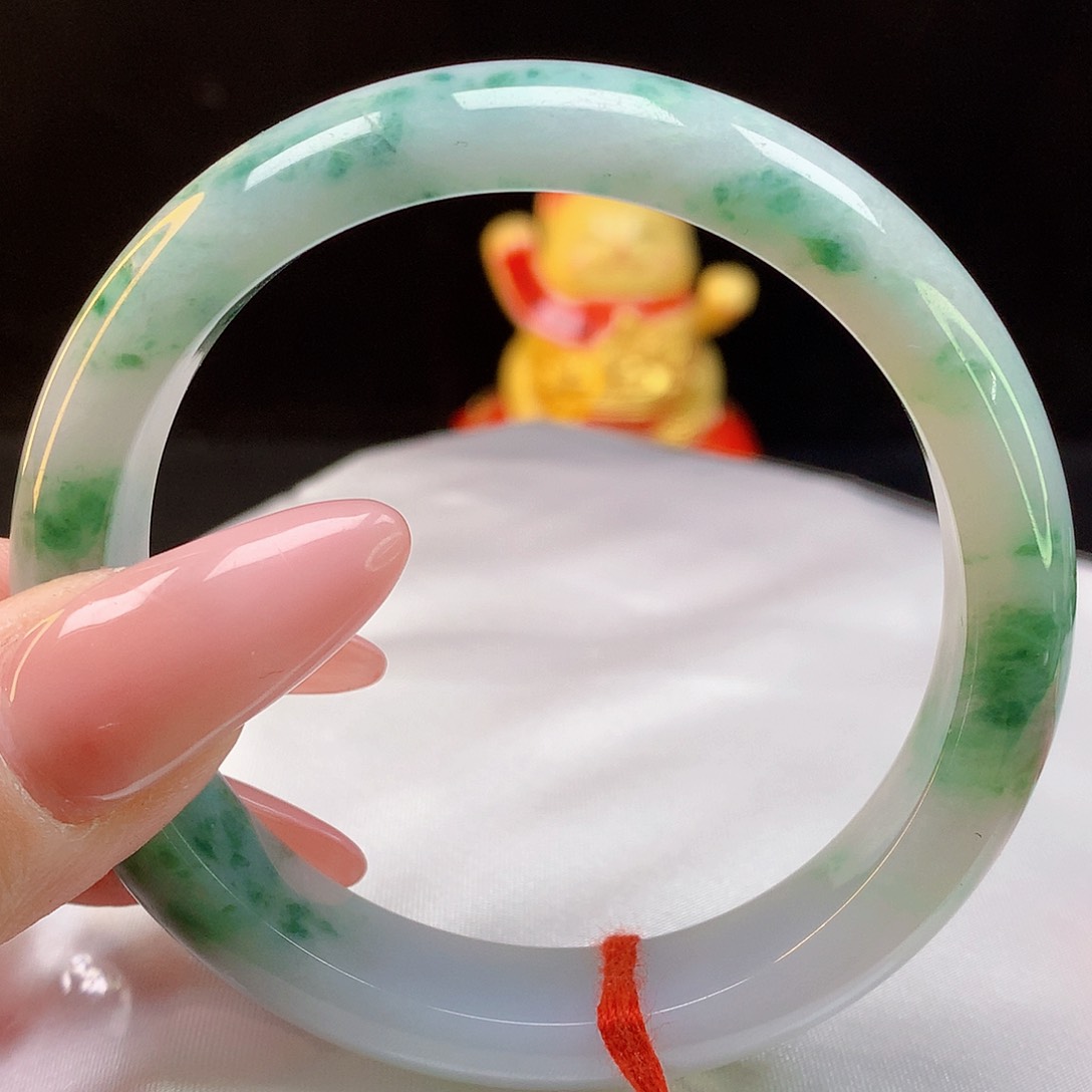 翡翠手镯未镶嵌天然翡翠2027