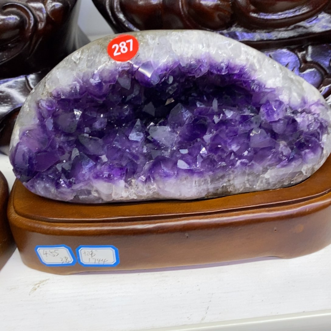 小葛摆件未镶嵌紫晶