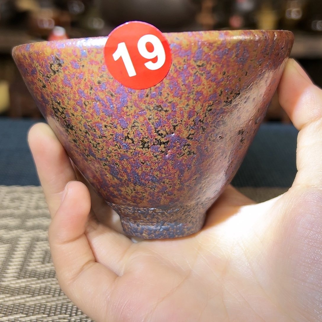 纯手工制作紫金色斗笠