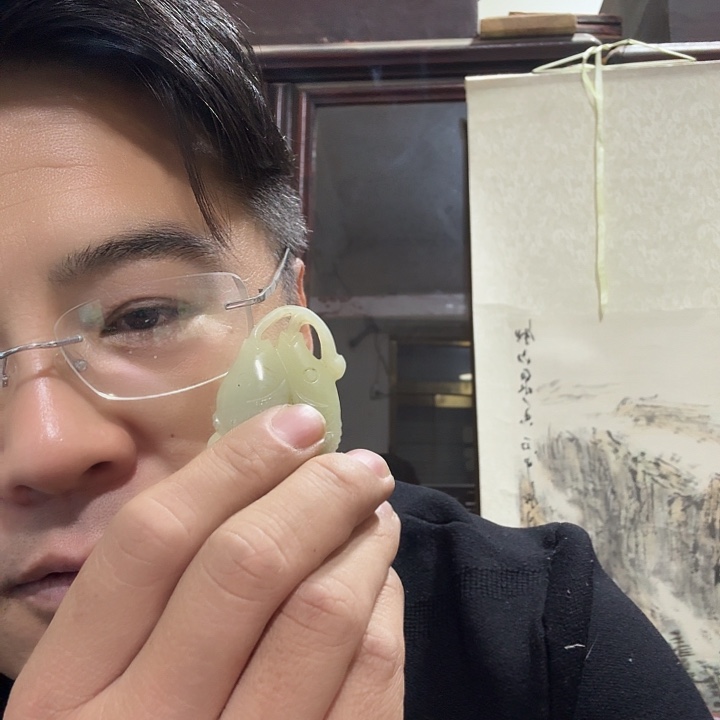 老***大陶摆件攀登高峰艺术挂件