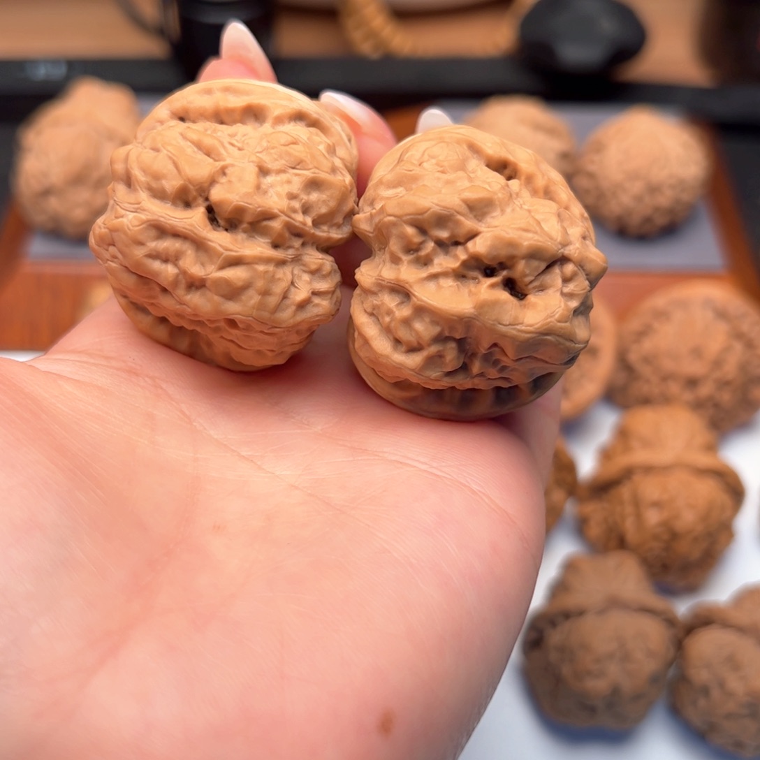 文玩核桃把件蛤蟆40