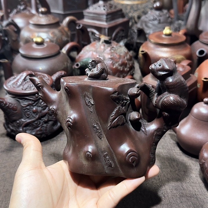 泥塑用****8紫砂壶茶具壶