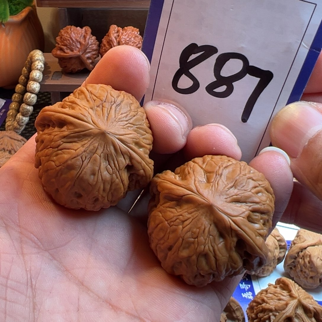 文玩核桃把件全品铁锤妹妹39尺寸887号