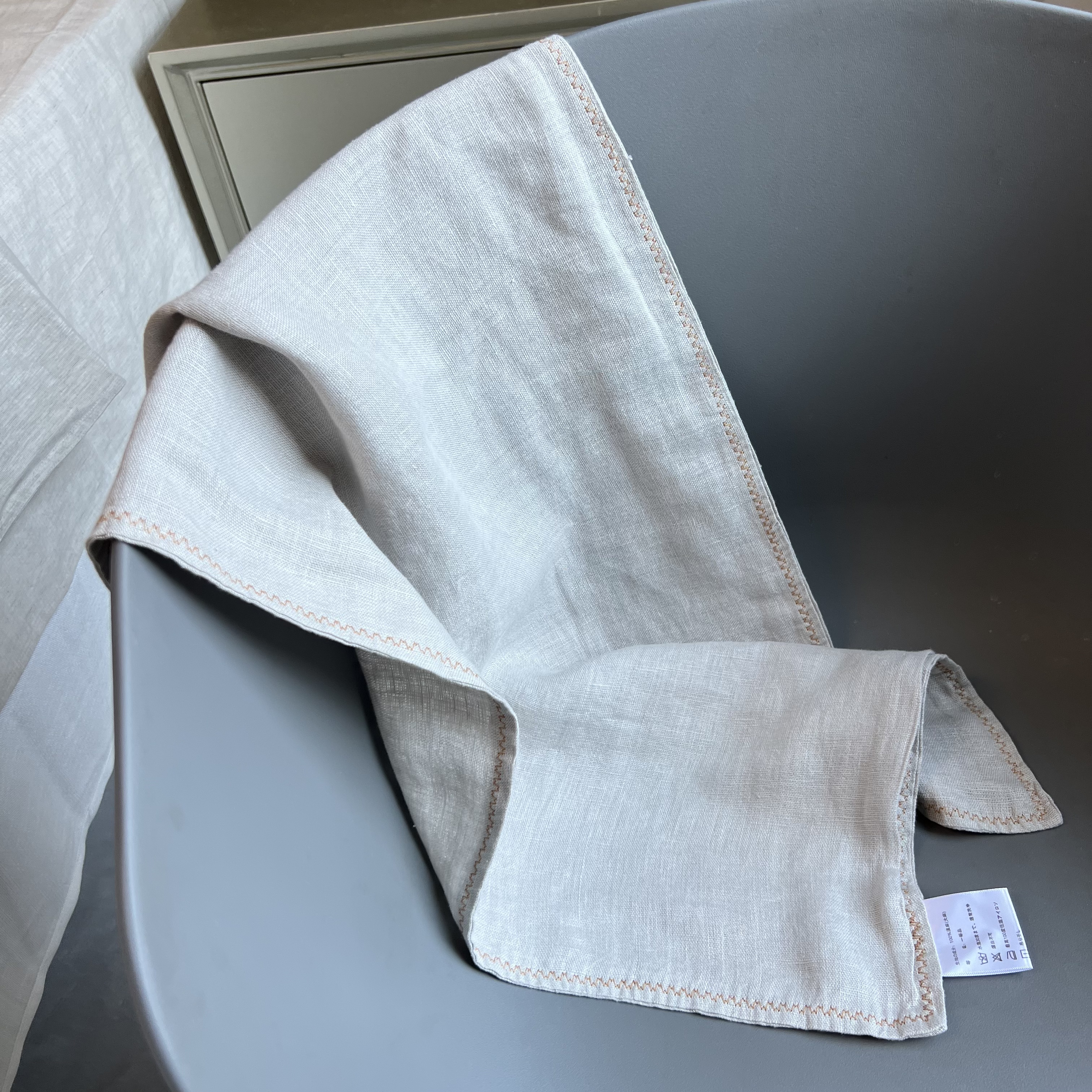 【100汉麻】纯汉麻加大加厚毛巾抑菌大号毛巾纯色欧美简约吸水性好