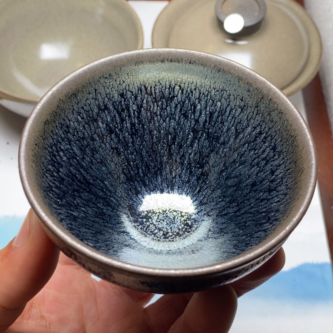茶盏P***王名家作品，保证正品