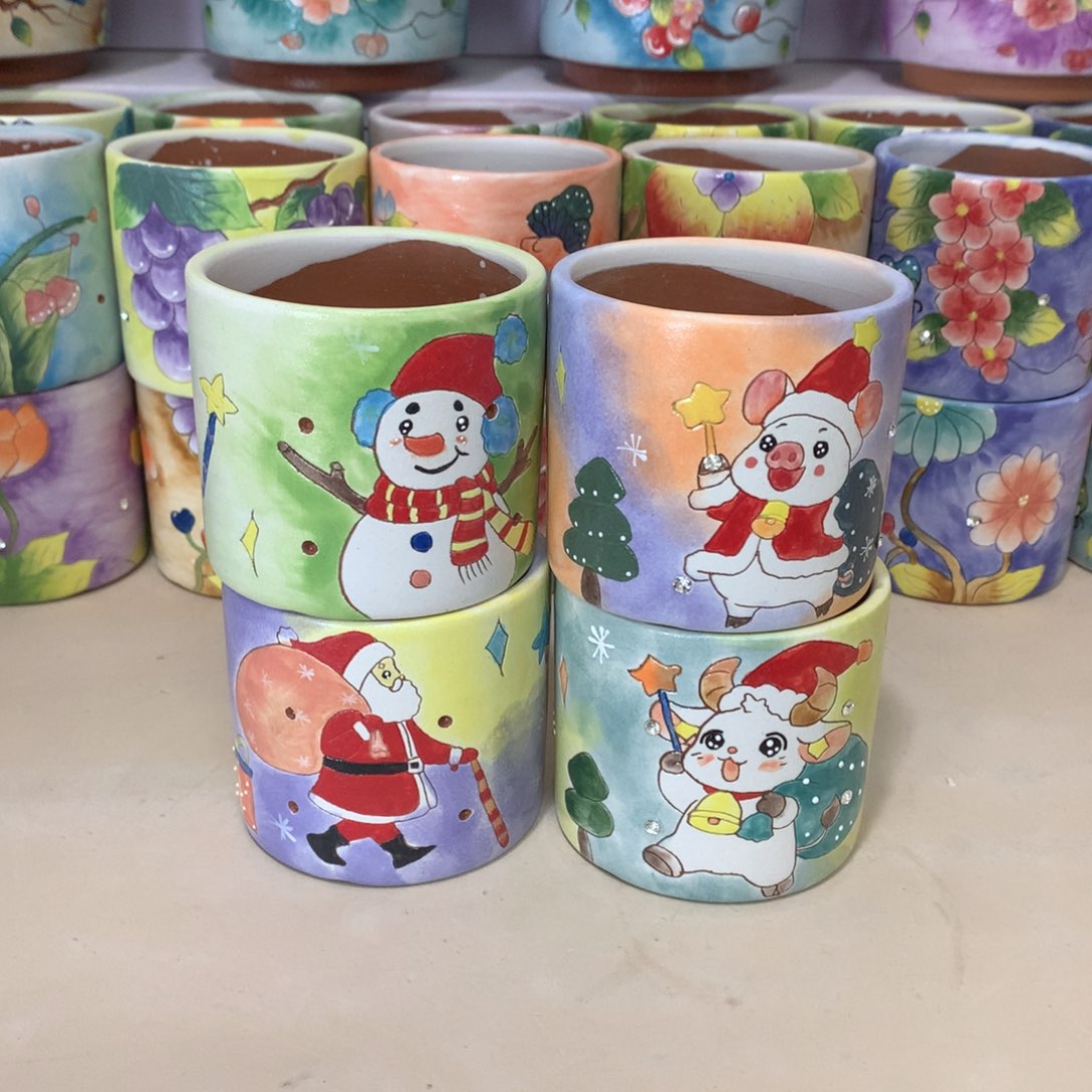 福利正品红陶花盆