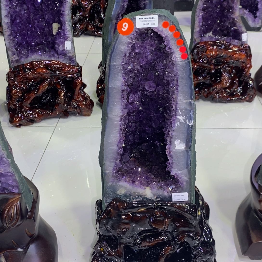 未镶嵌大型摆件（非配饰）紫晶