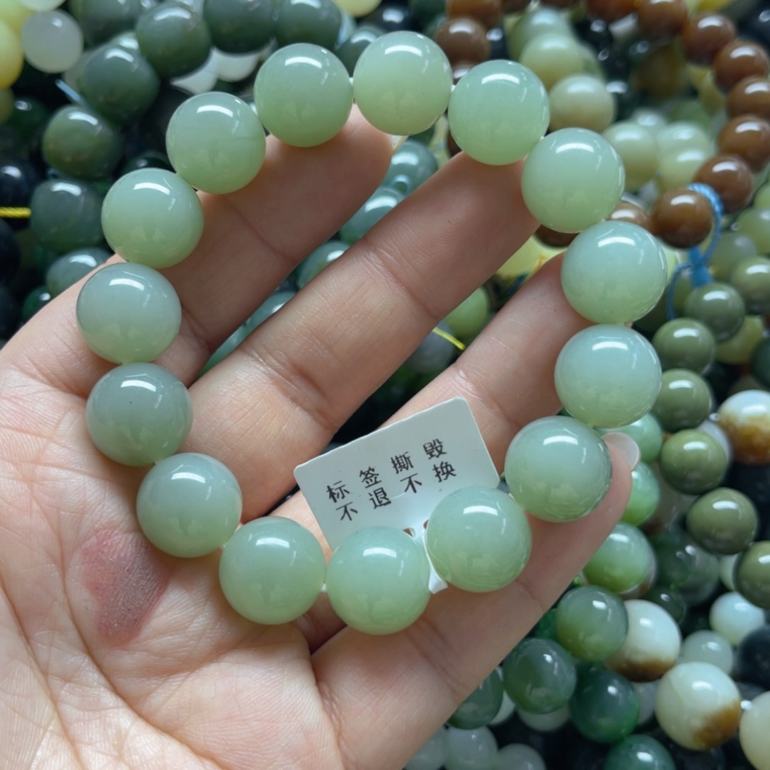 和田玉手链未镶嵌