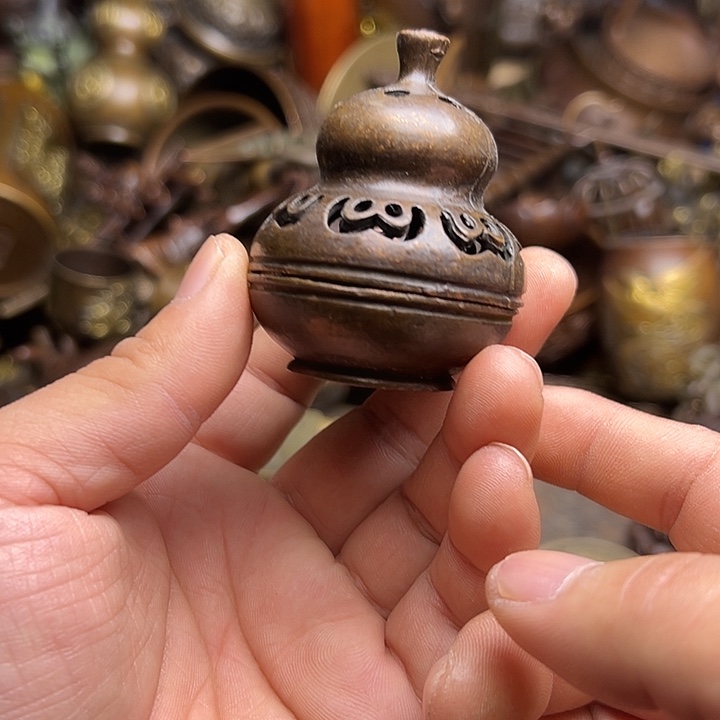 文玩铜器工艺把玩摆件