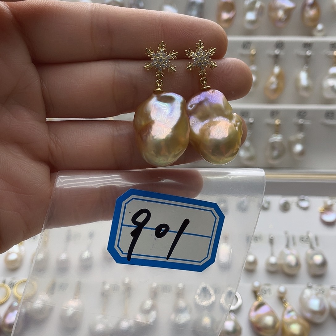 淡水珍珠颈饰未镶嵌哮*