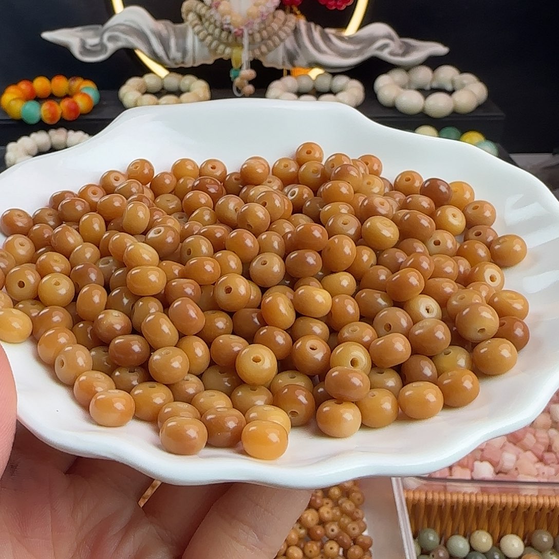 手串菩提根/象牙果卡7.7咖啡豆500颗