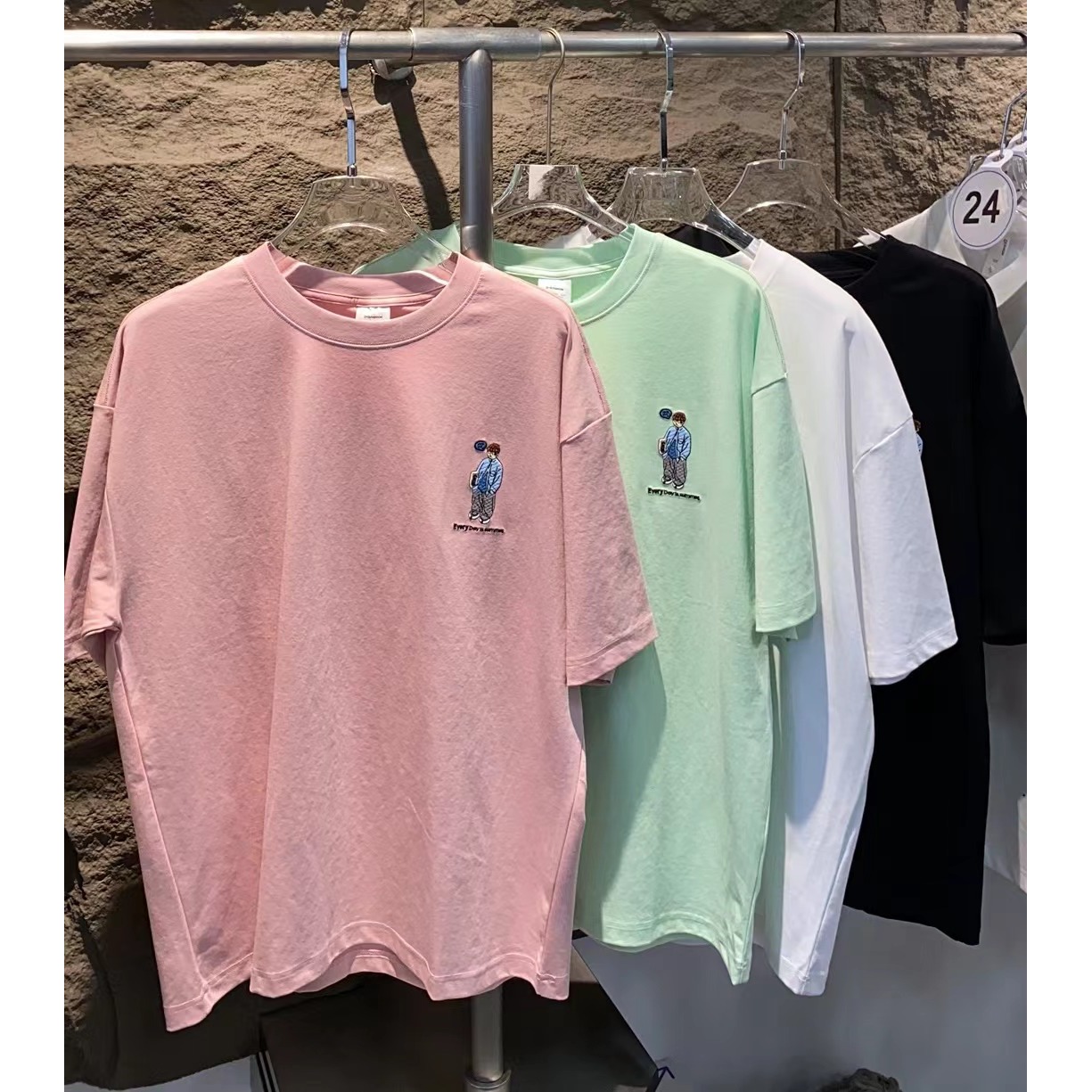大占推荐 95061  休闲时尚潮牌短袖