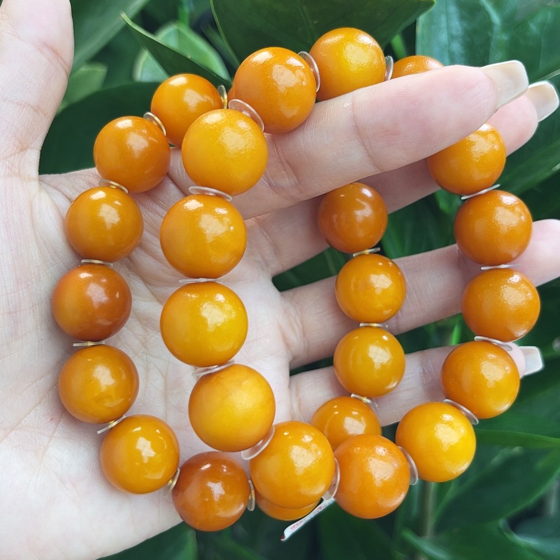 未镶嵌琥珀手链15 m多样性发其一