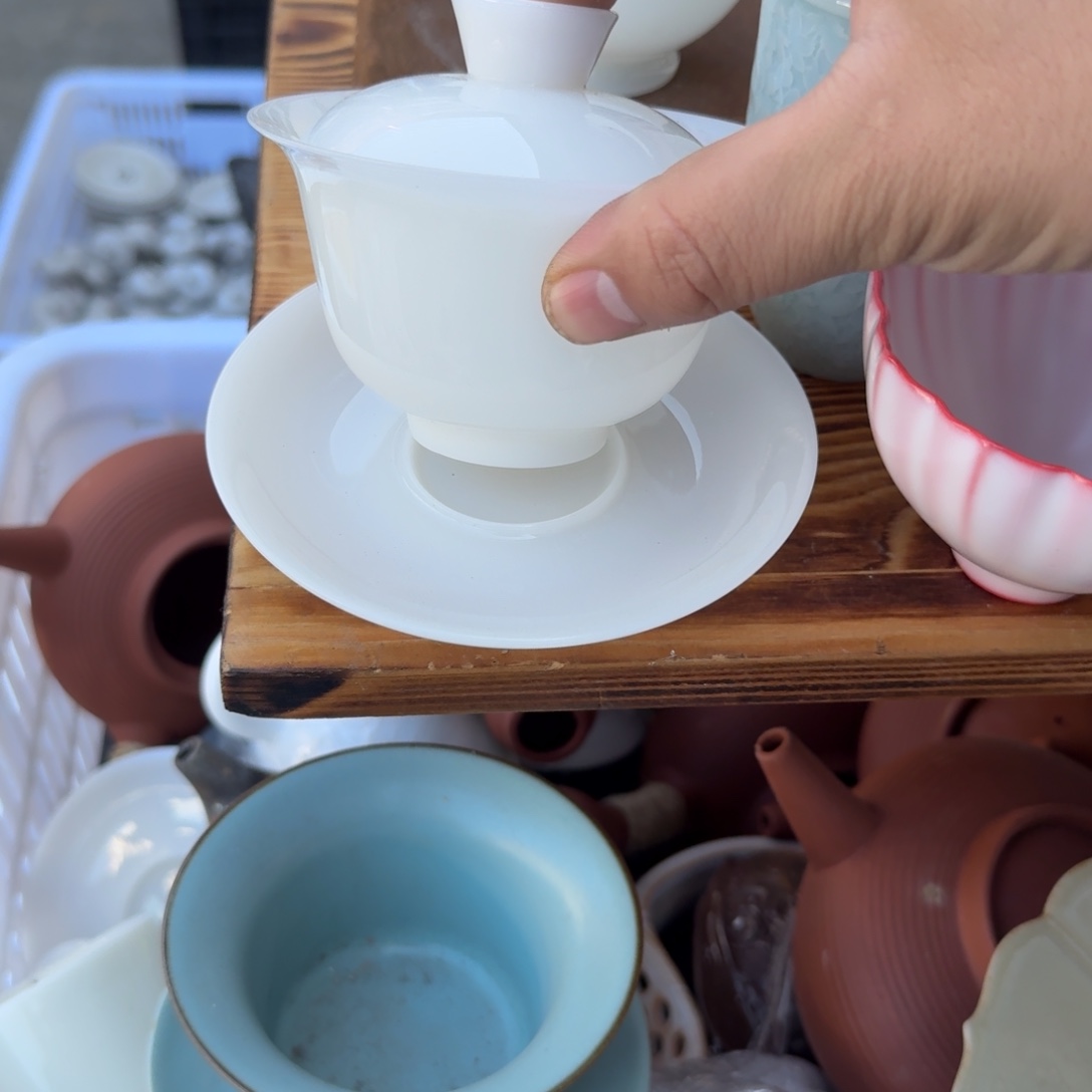 紫泥陶瓷茶具微瑕介意勿拍