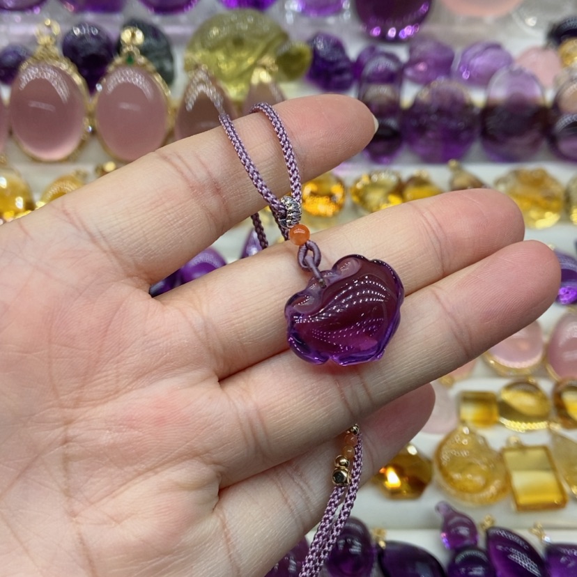 【闪购商品】水晶水晶吊坠未镶嵌