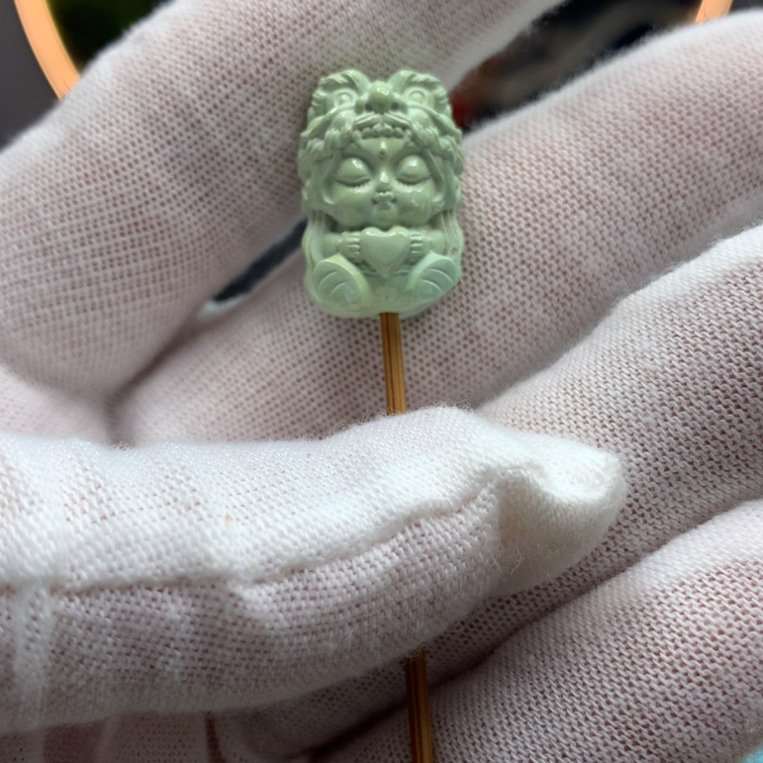 绿松石挂件未镶嵌