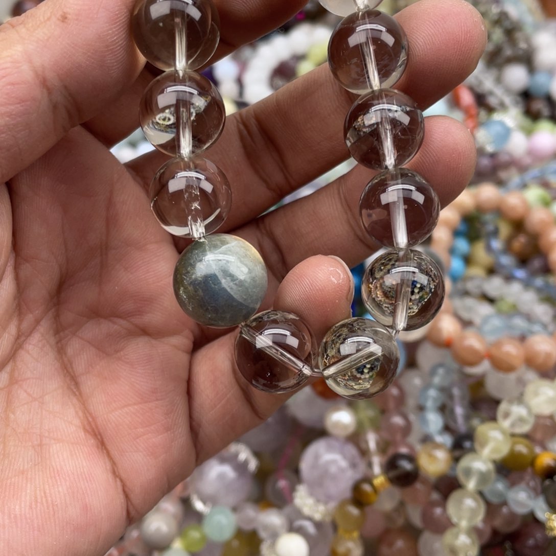 银S925镶嵌手链水晶