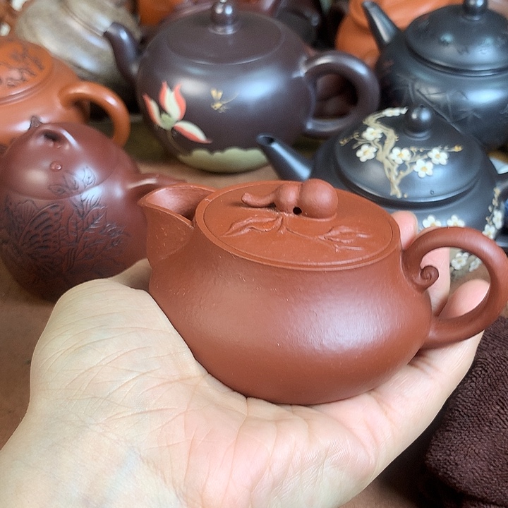 紫砂茶壶紫砂微瑕