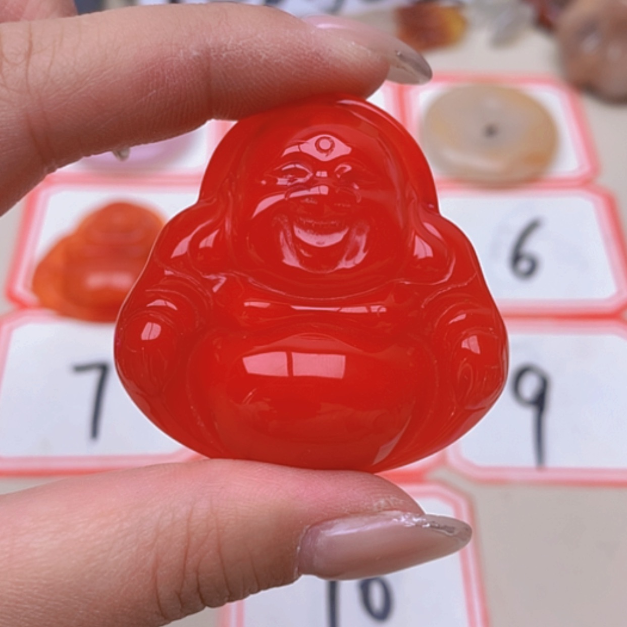 【闪购商品】未镶嵌玛瑙/玉髓珠宝半成品化**花