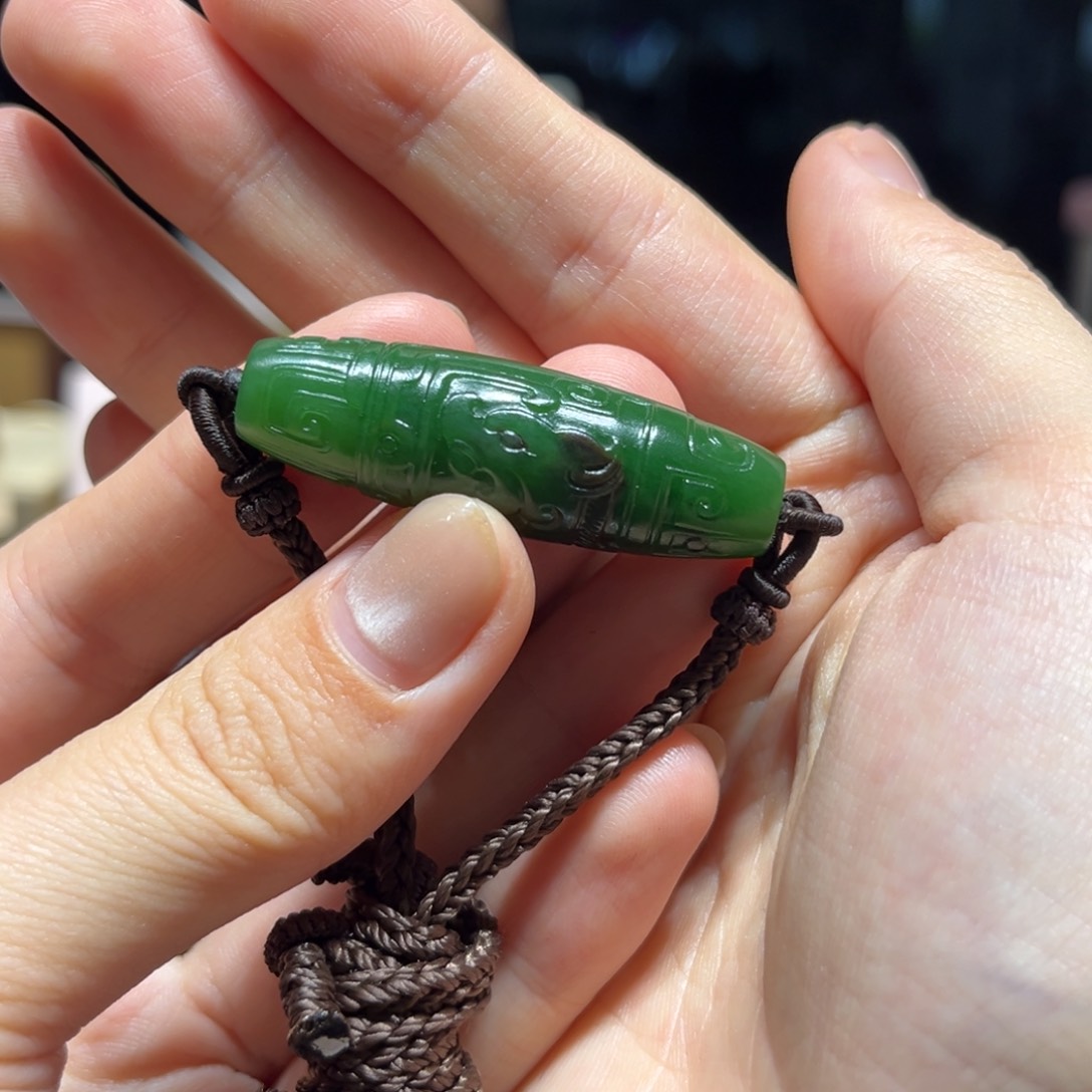 和田玉（碧玉）未镶嵌颈饰