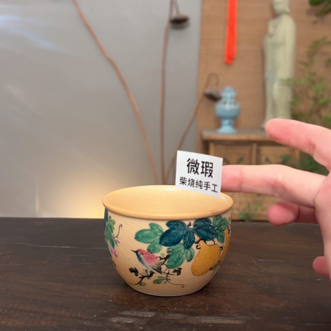 杯柴烧手工制作工艺