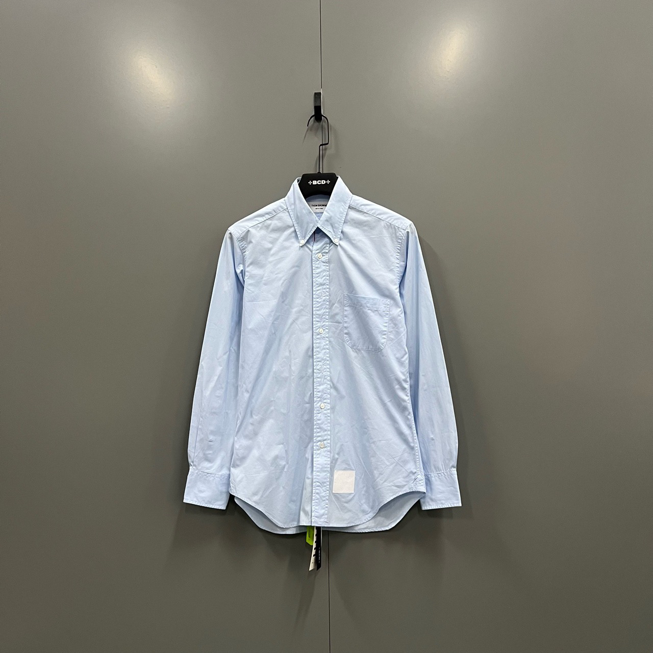 95新 THOMBROWNE （bb）蓝色衬衫 2码/602282