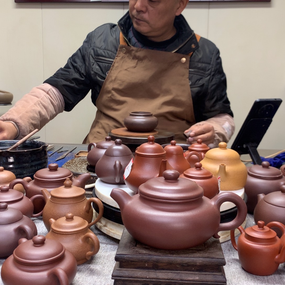 茶壶紫泥仿古260 C半手工制作