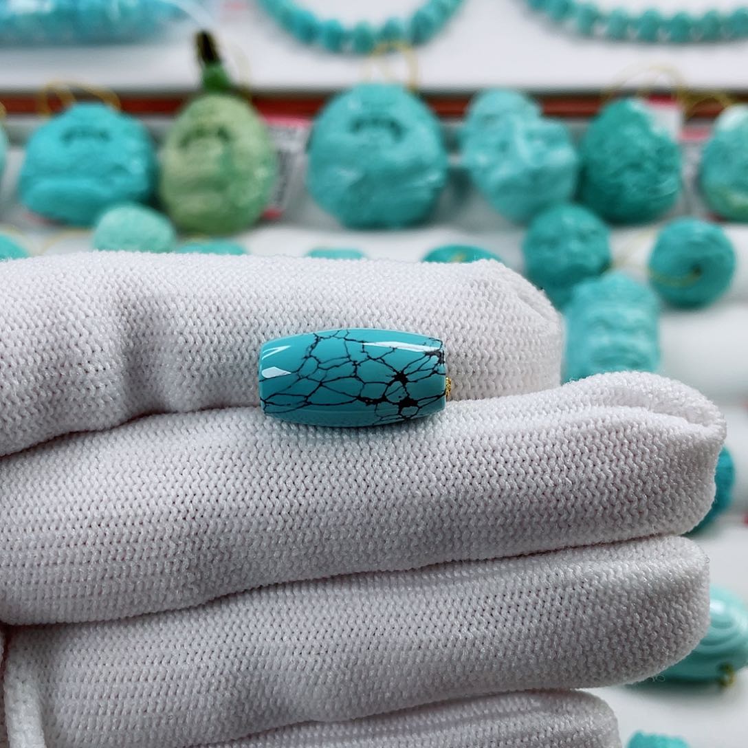 绿松石车挂未镶嵌