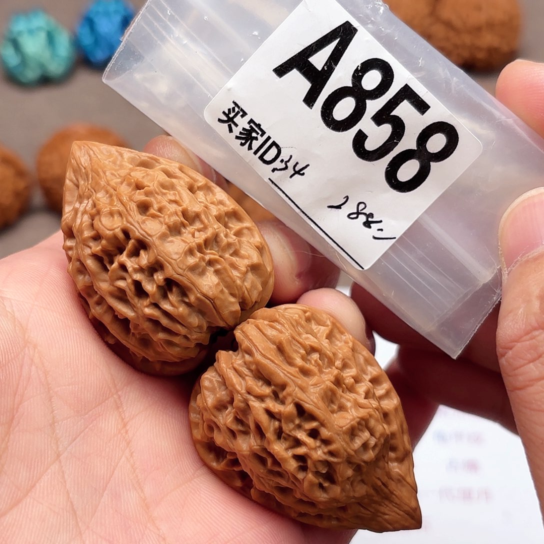 把件文玩核桃34十三鸡858