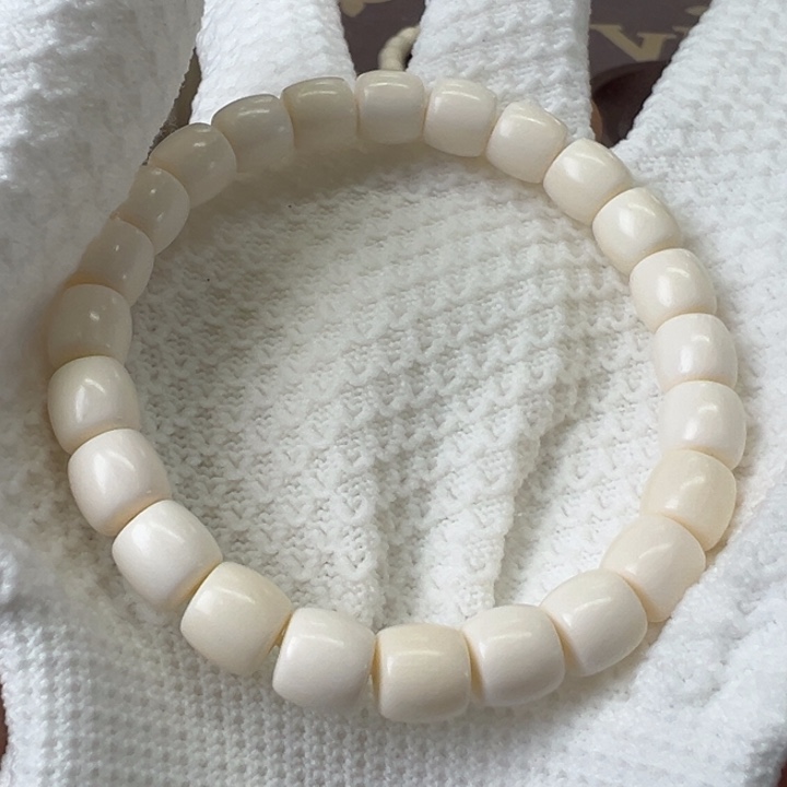 鹿骨手串/手链鹿角手串直切9mm