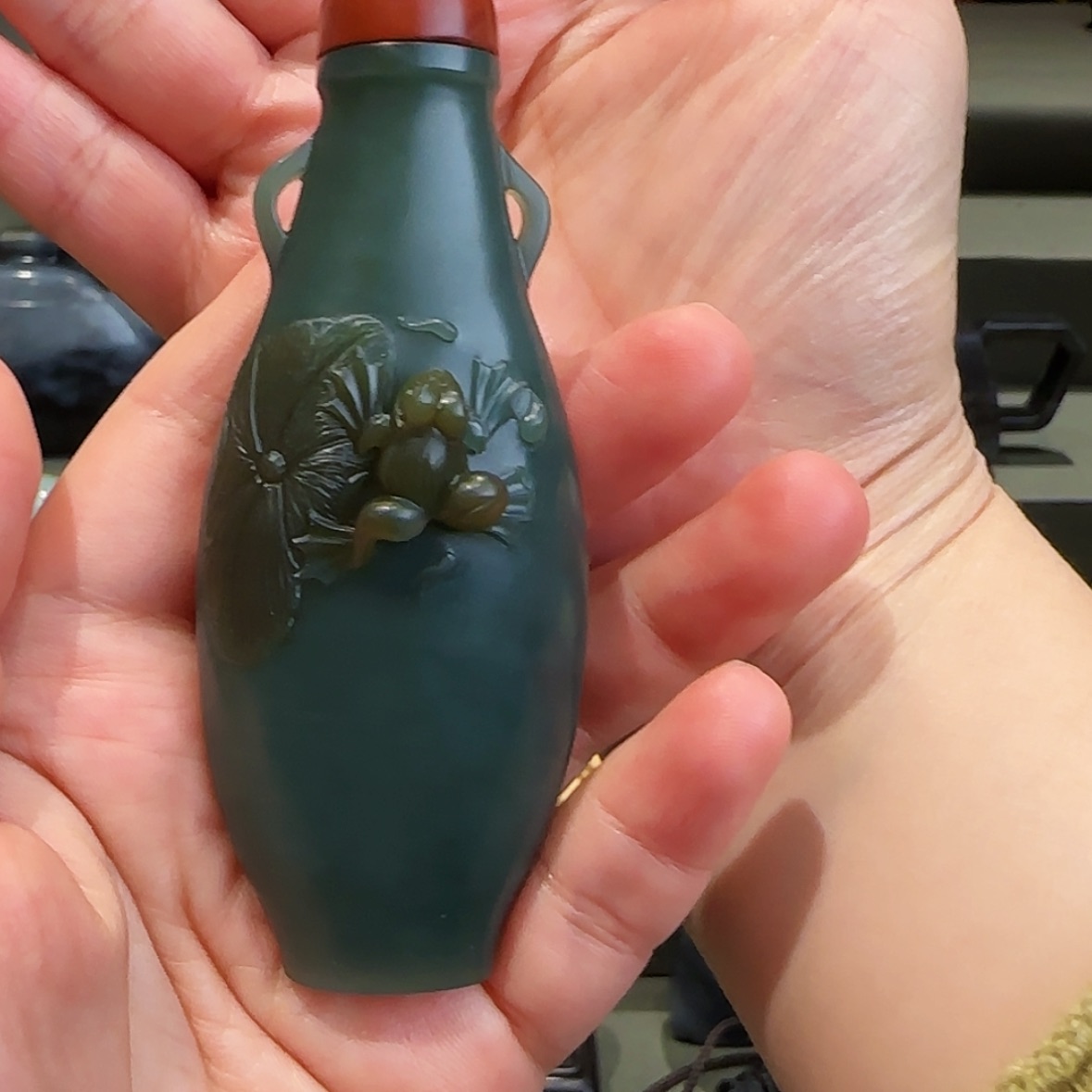 【闪购商品】未镶嵌和田玉挂件炎*