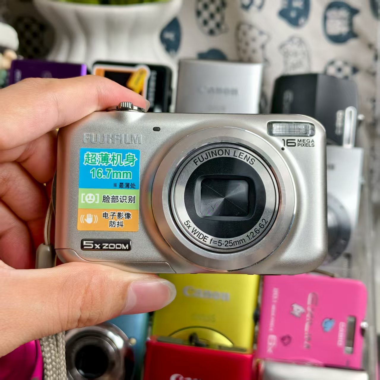 9新 Fujifilm/富士 富士jx405银色 1600万像素5倍变焦 摄影学生