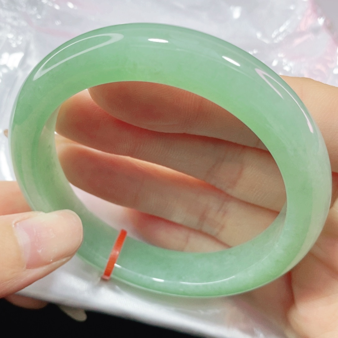 未镶嵌手镯翡翠55正圈