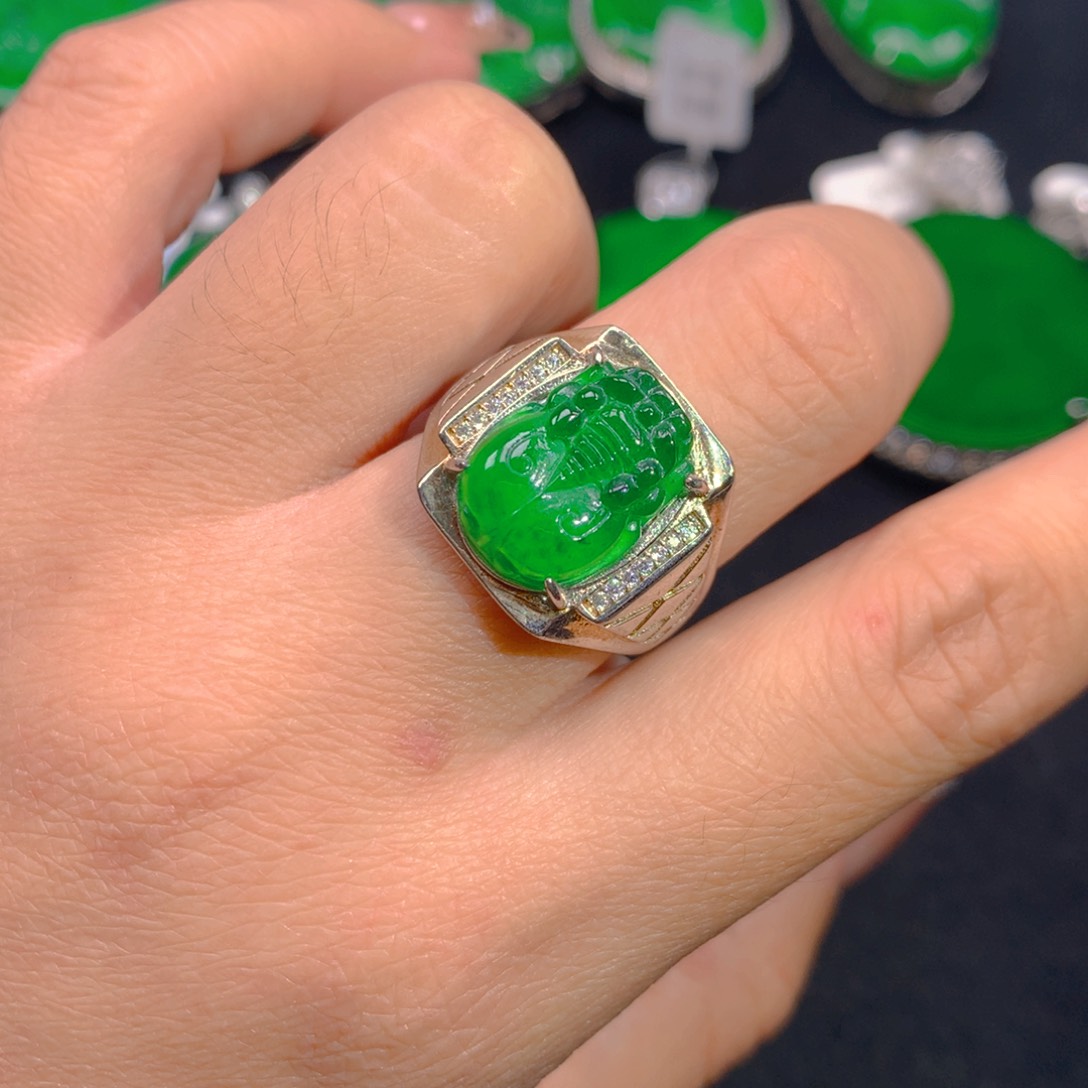 翡翠颈饰银S925镶嵌1111111111