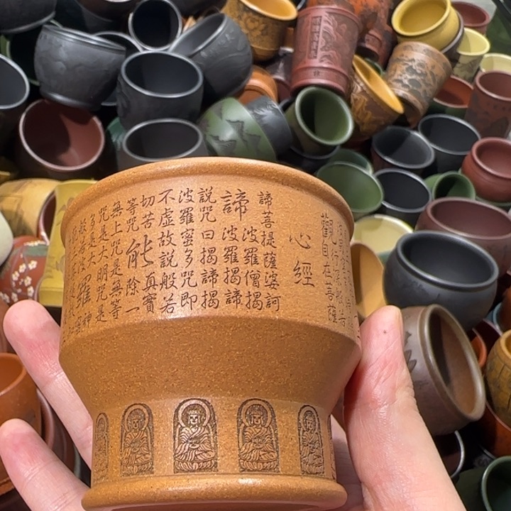 茶杯紫砂全手工紫砂