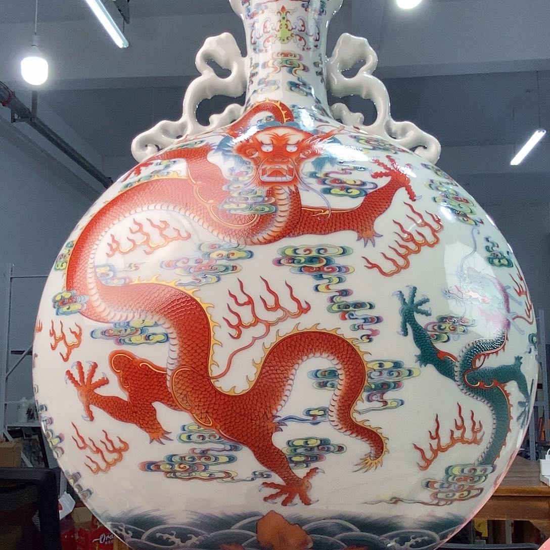 景德镇陶瓷花瓶摆件