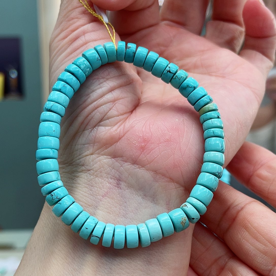 绿松石手串未镶嵌