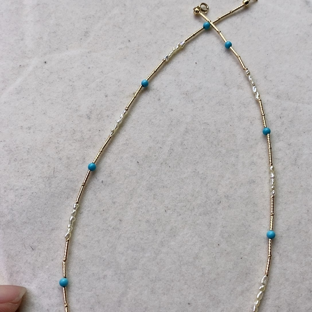 海水珍珠颈饰18K金镶嵌